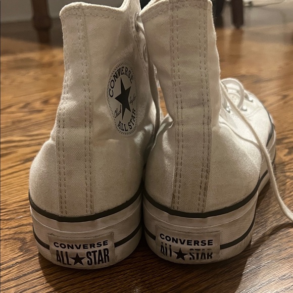 Converse All Star High-Top in White - Picture 4 of 5